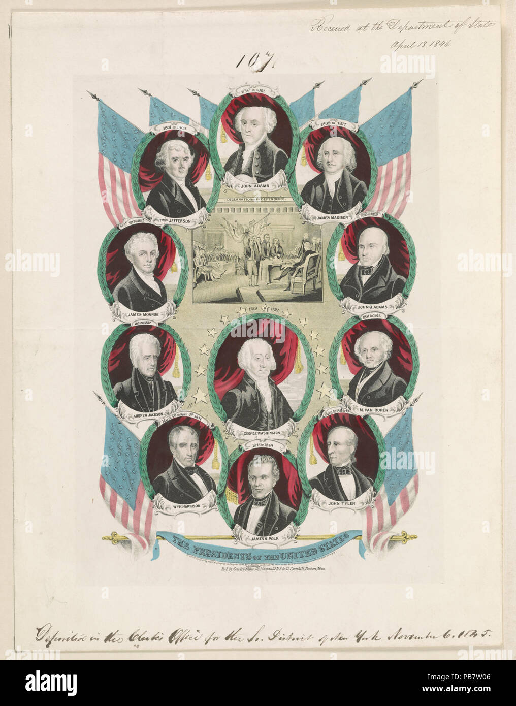 Historical american presidents hi-res stock photography and images - Alamy