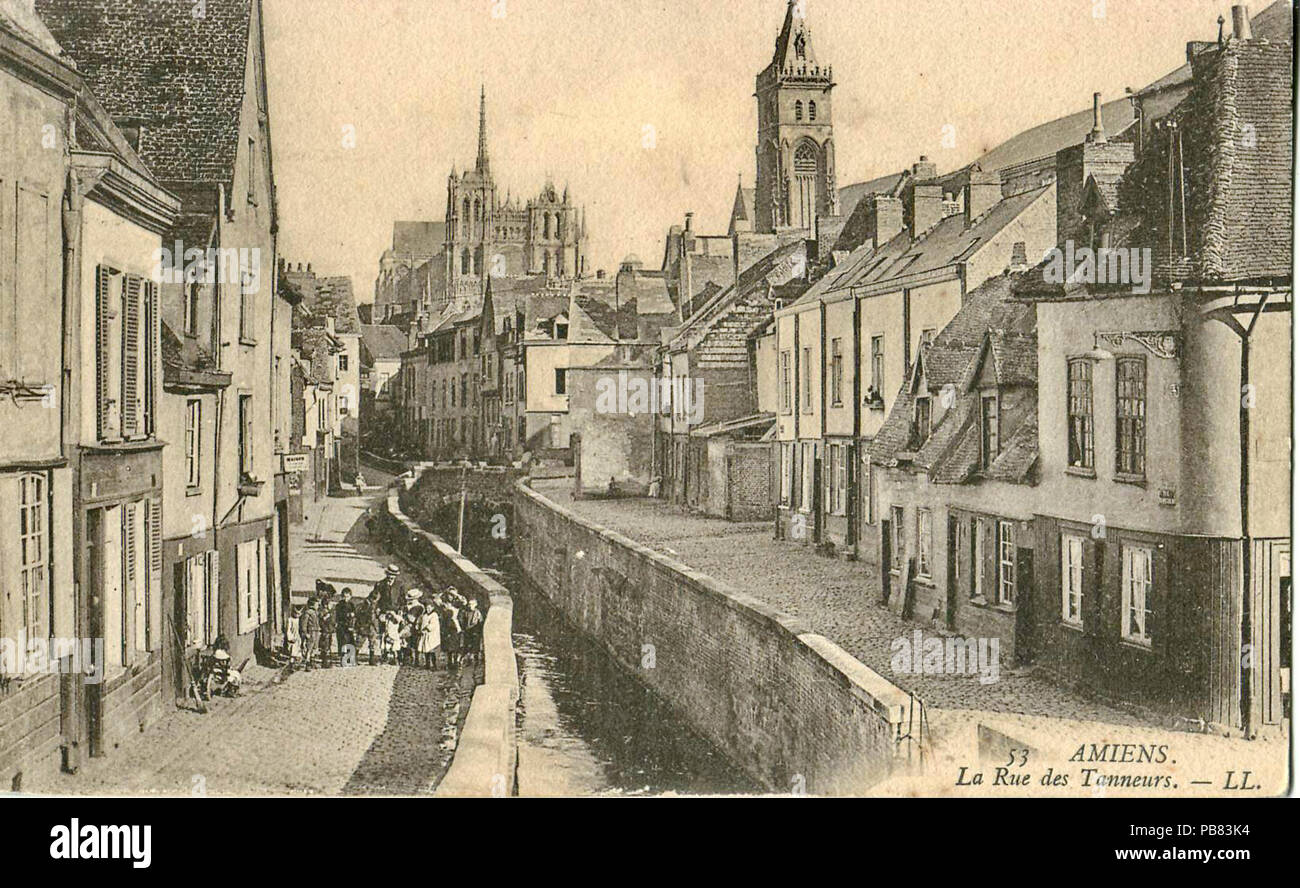 Francais Carte Postale Ancienne Editee Par Ll N 53 Amiens La Rue Des Tanneurs Before 1914 929 Ll 53 Amiens La Rue Des Tanneurs Stock Photo Alamy Francais Carte Postale Ancienne Editee Par Ll N 53 Amiens La Rue Des Tanneurs Before 1914 929 Ll 53 Amiens La Rue Des Tanneurs Stock Photo Alamy