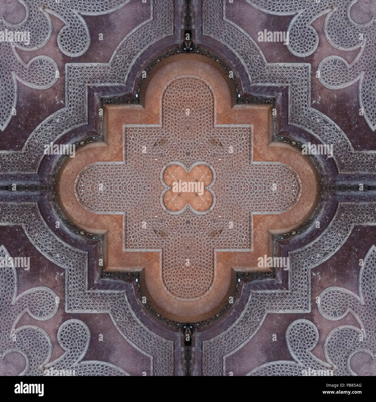 Abstract seamless pattern for designers with concrete causeway road or ...