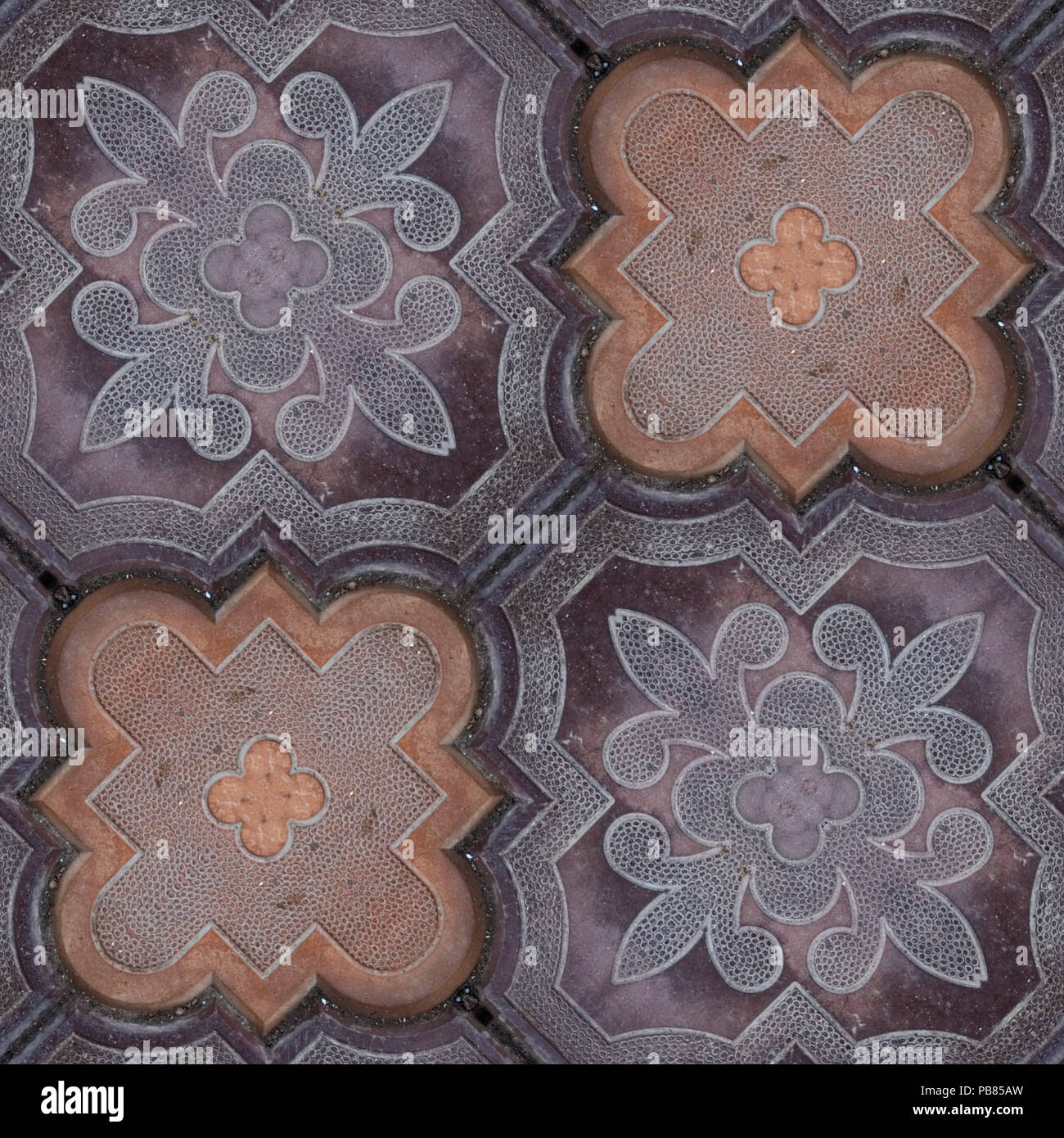 Abstract seamless pattern for designers with concrete causeway road or ...
