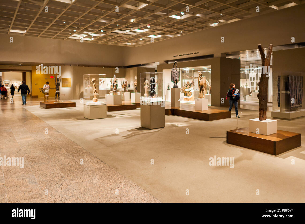 NEW YORK, USA SEP 25, 2015 Part of the Metropolitan Museum of Art (the Met), the largest art