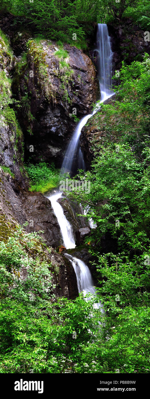 waterfall near Canazei in Val di Fassa, South Tyrol, Italy Stock Photo -  Alamy