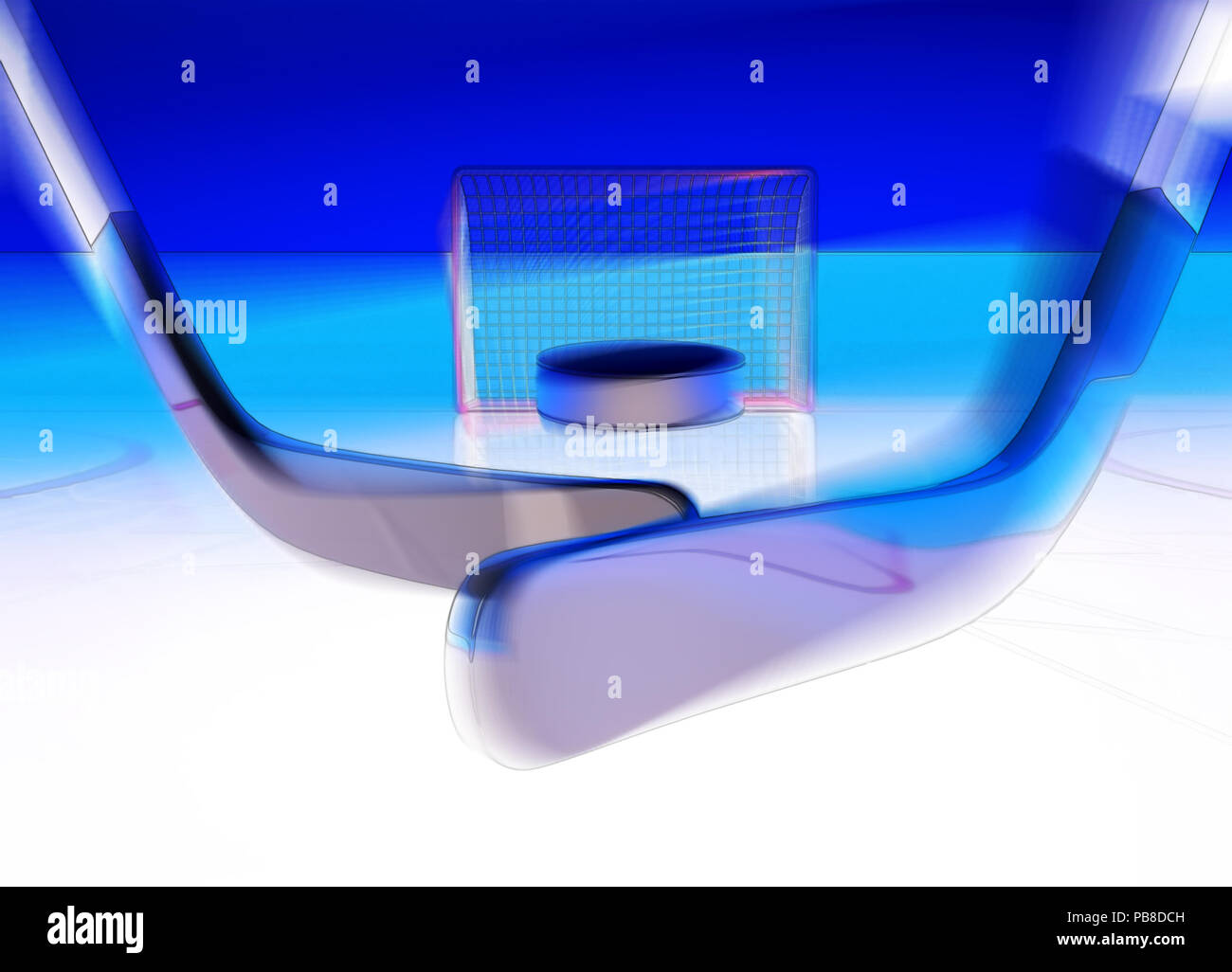 Goal! Ice hockey Stock Photo Alamy