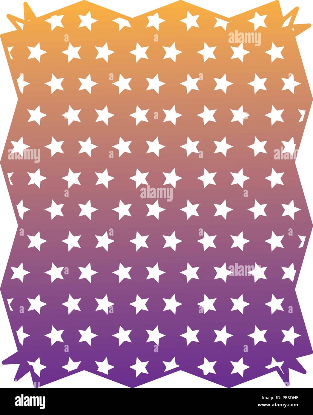 abstract frame with stars pattern over background, vector illustration ...
