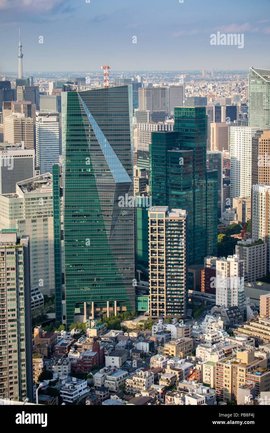 Japan, Tokyo City, Shimbashi district Stock Photo
