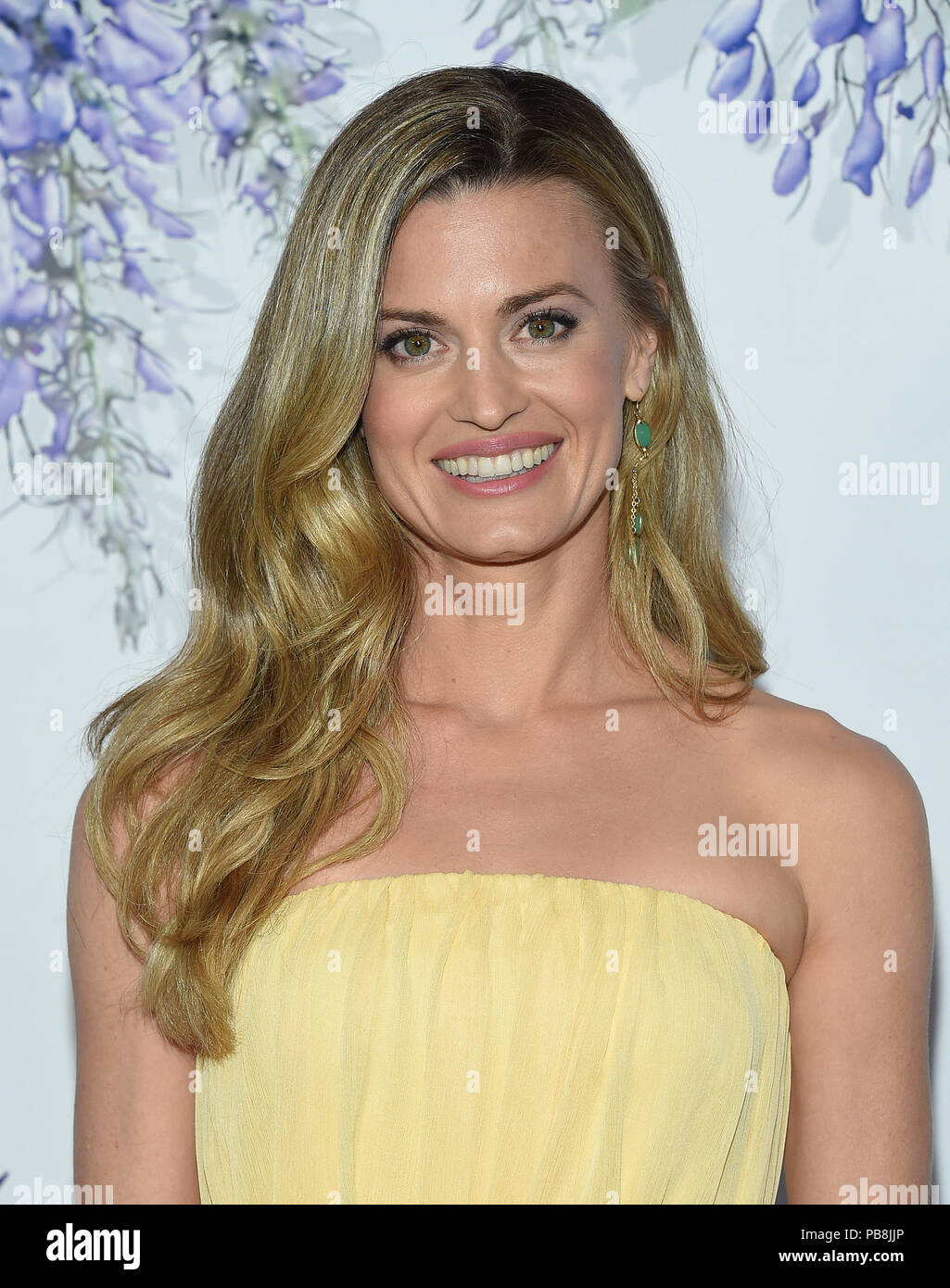 Los Angeles California USA. 26th July 2018. Brooke D Orsay arrives for the Hallmark Channel Summer TCA Event at a Private Residence. Credit Lisa O Connor ZUMA Wire Alamy Live News Stock Photo Alamy