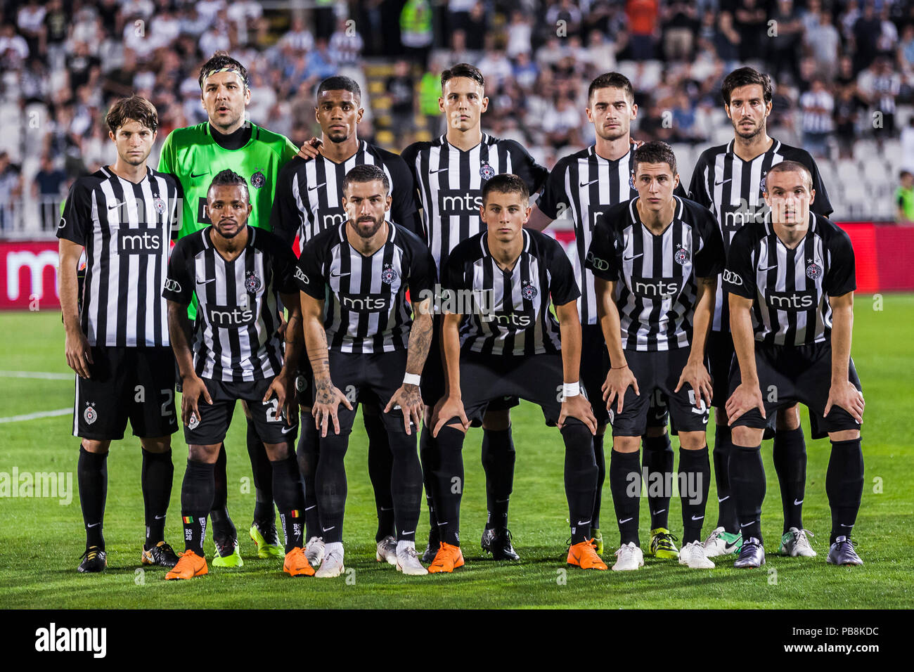 Partizanis fans cheer during the match between FK Partizani and KF News  Photo - Getty Images