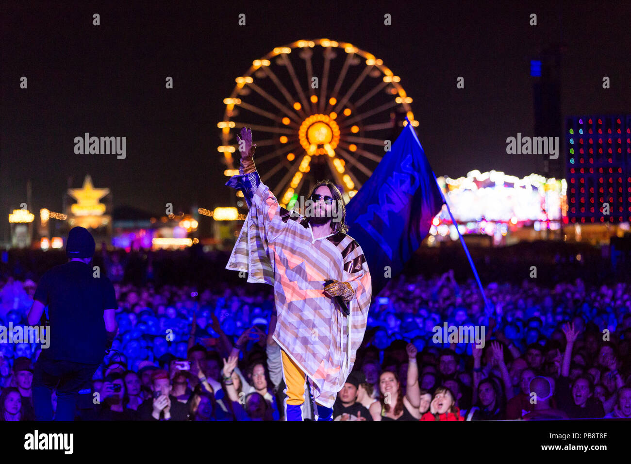19 Thirty Seconds To Mars Singer Jared Leto Live At The Rock Am Ring Festival From