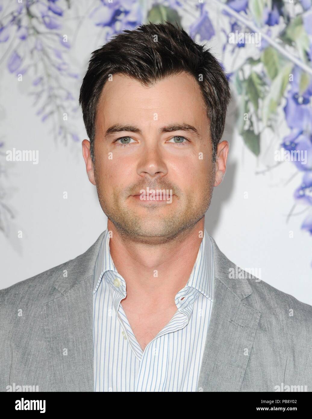 Matt Long at arrivals for Hallmark Channel Summer 2018 TCA Press Tour Event - Part 2, Private Residence, Beverly Hills, CA July 26, 2018. Photo By: Elizabeth Goodenough/Everett Collection Stock Photo