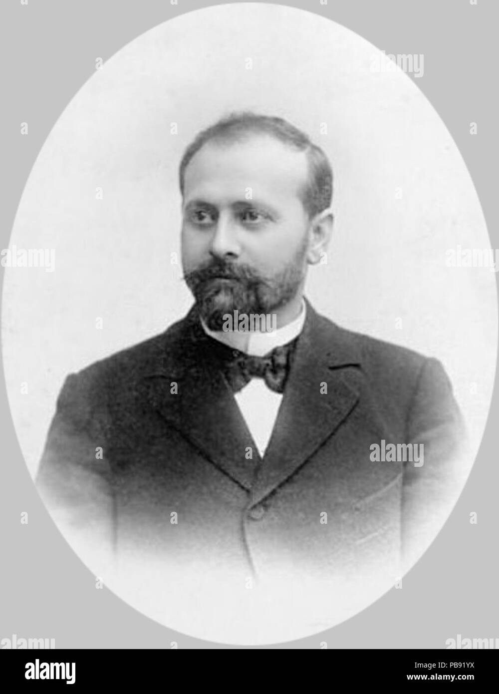 . English: Georgian composer Meliton Balanchivadze in the late 19th century. The father of George Balanchine. early 1890s. 1013 Meliton Balanchivadze, composer from Georgia (Europe) Stock Photo