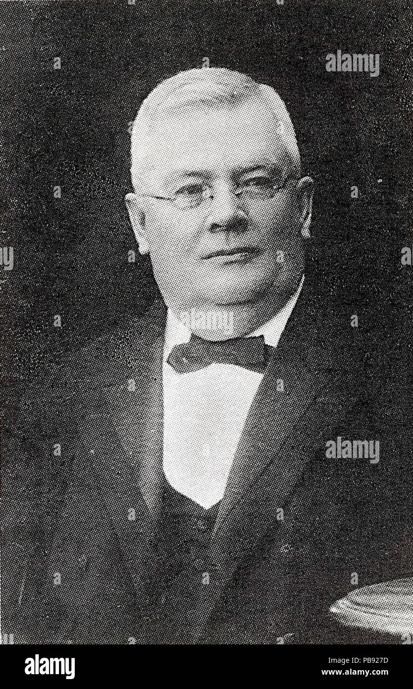 . Suomi: Senaattori Karl Emil Ferdinand Ignatius (1837–1909), käyntikorttikuva. 1900s 852 K. E. F. Ignatius Stock Photo