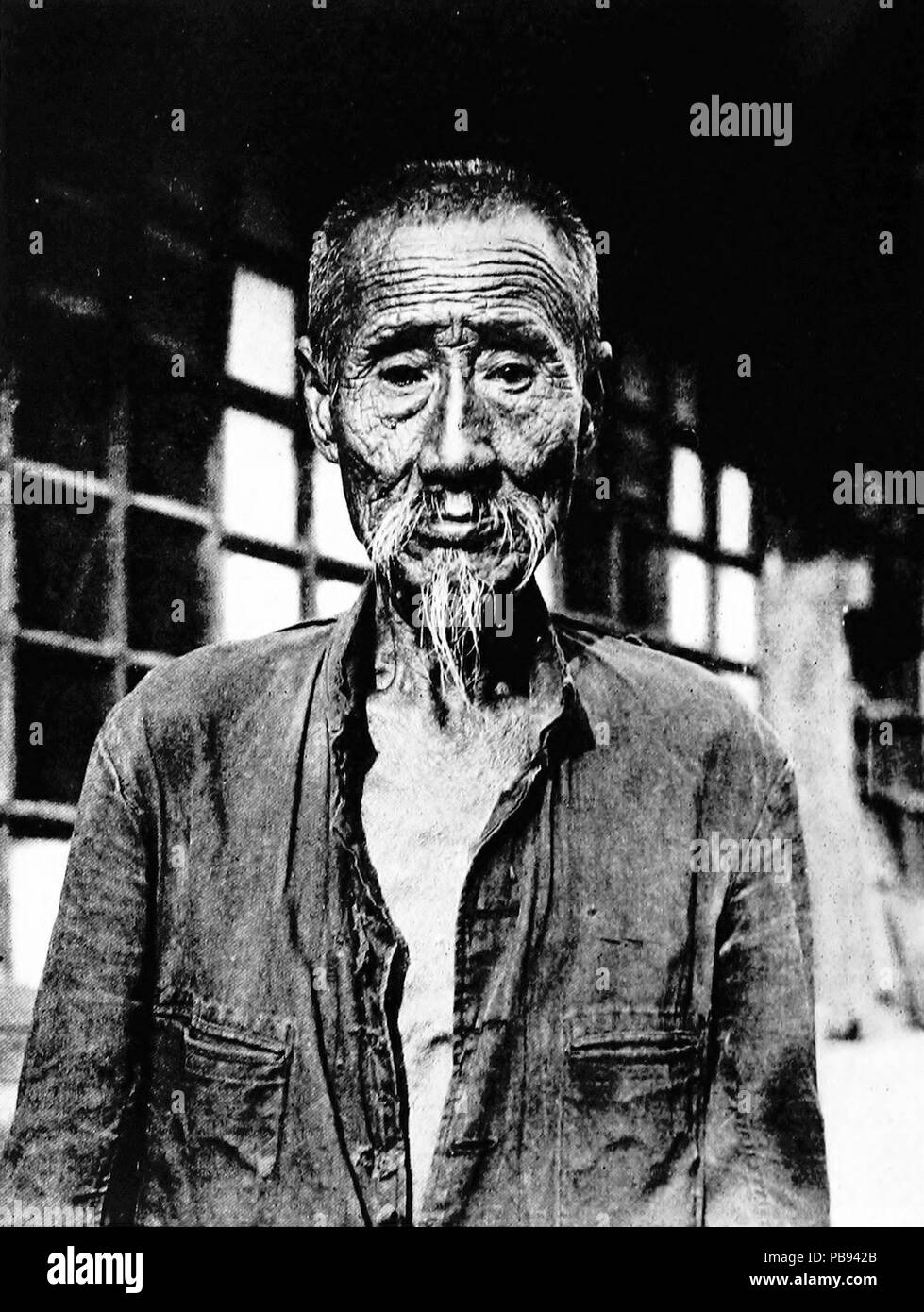 1110 No More Worries. Cared for by the Poorhouse Stock Photo