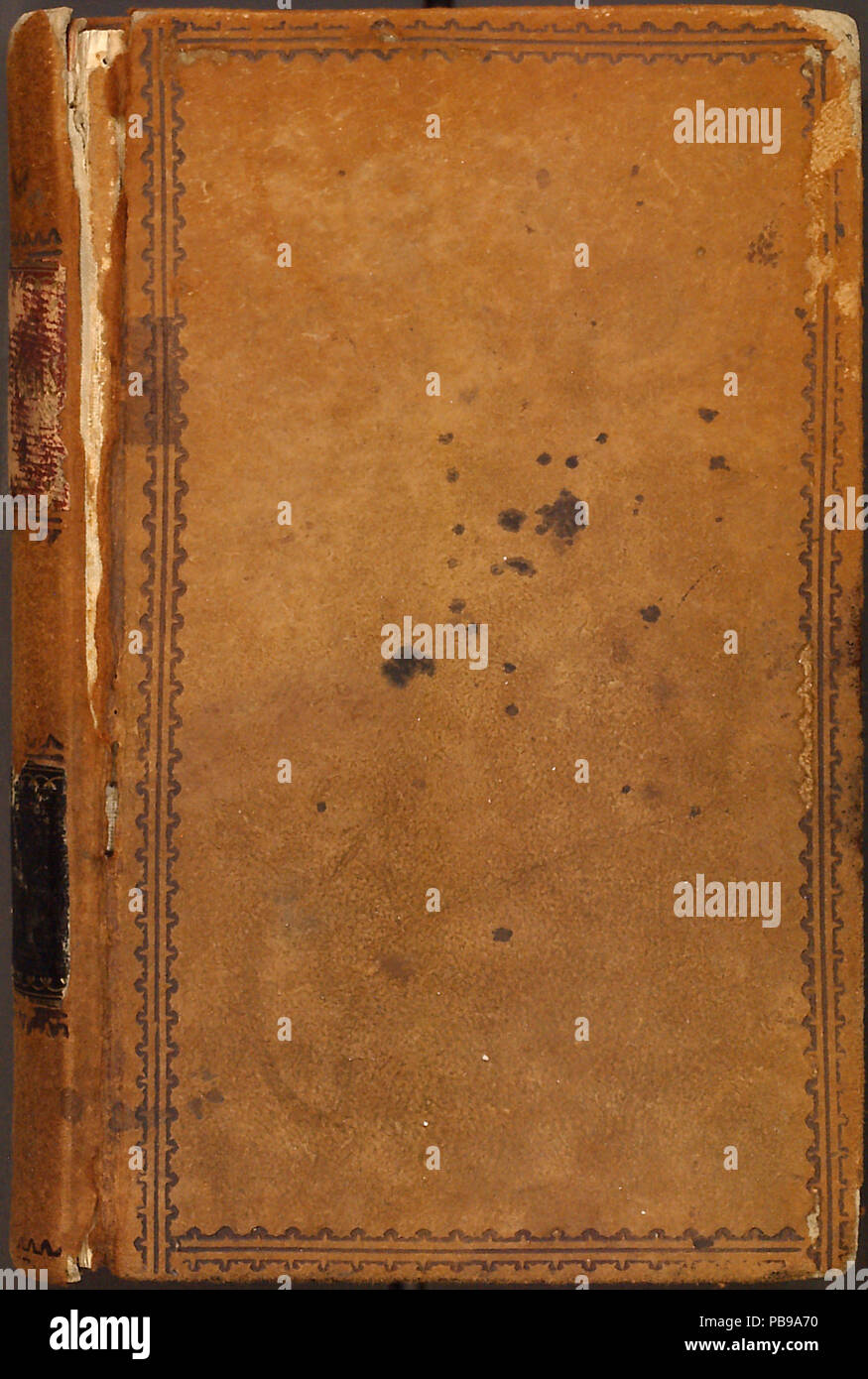 1741 Thomas Butler Gunn Diaries; Volume 2, October 9, 1850-September 30, 1851 Stock Photo