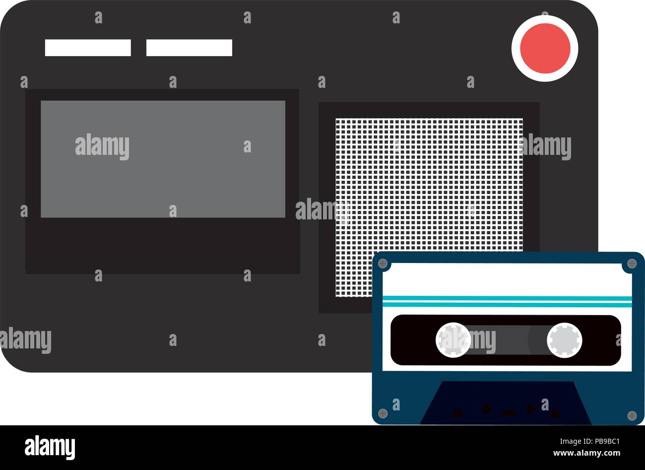 journalist recorder with cassette vector illustration design Stock Vector Image & Art Alamy