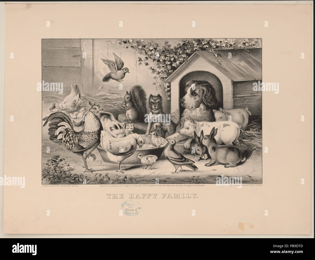 Happy family 17th century hi-res stock photography and images - Alamy