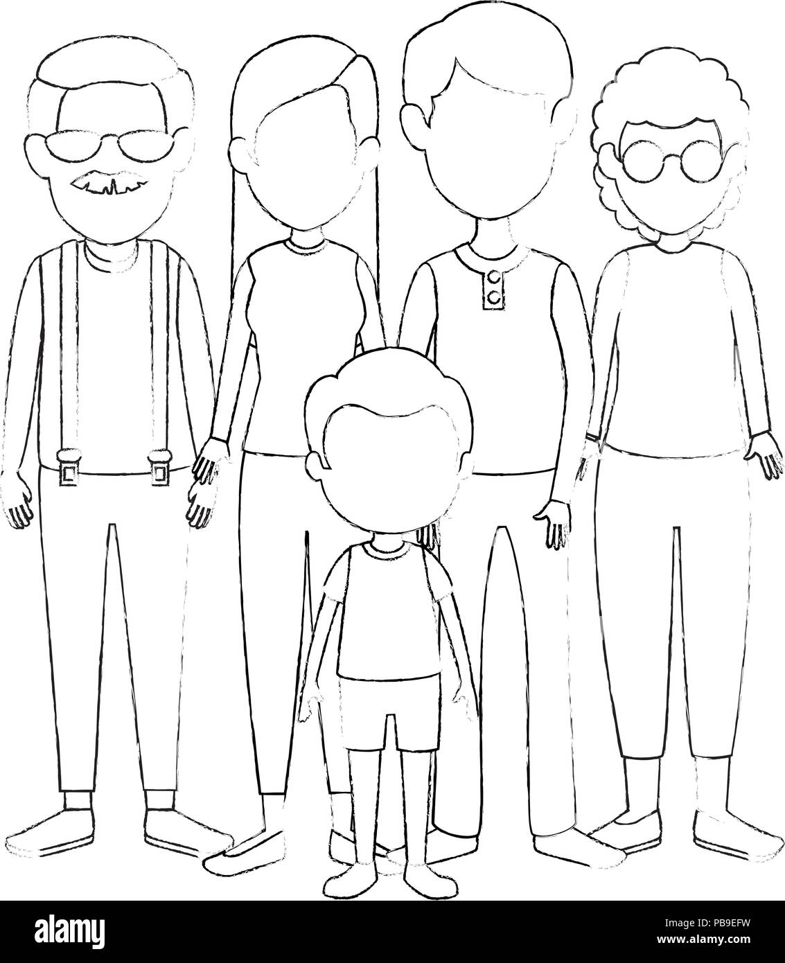 Kids Playing, Drawing, Extended Family, Silhouette, Social Group, Family  Reunion, Cartoon, Document png | Klipartz