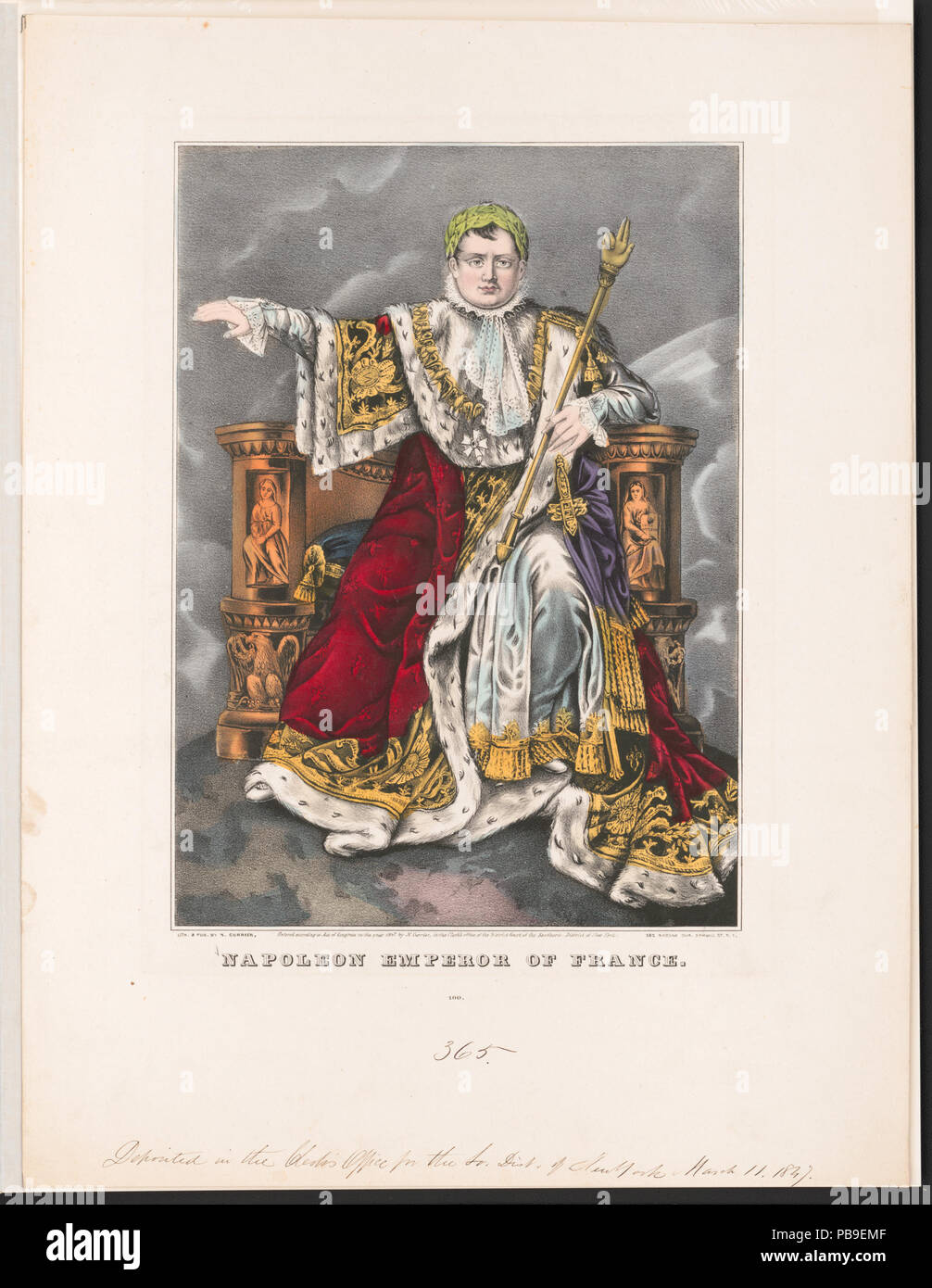 Historical image napoleon bonaparte hi-res stock photography and images ...
