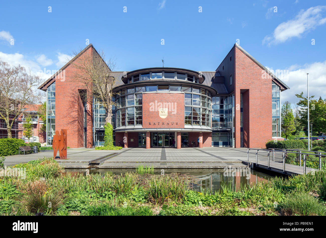 Cloppenburg Town Hall, Cloppenburg, Lower Saxony, Germany Stock Photo - Alamy