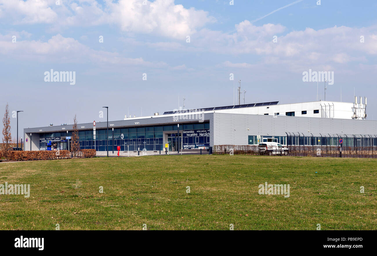 Kassel-Calden Airport, Reception Building and Terminal, Calden, Hesse,  Germany Stock Photo - Alamy