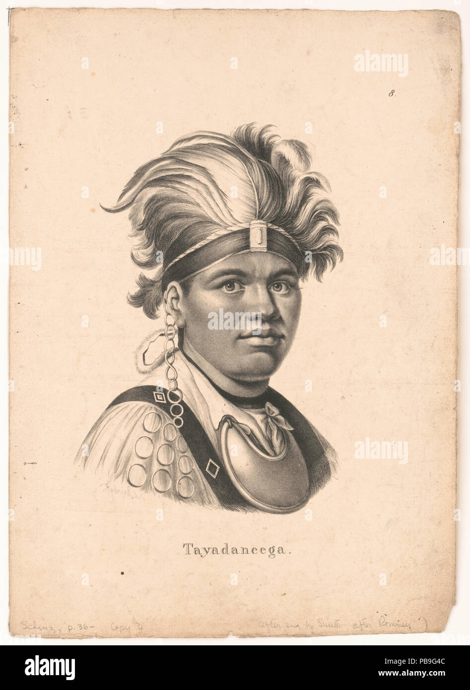 Mohawk nation 18th century america hi-res stock photography and images ...