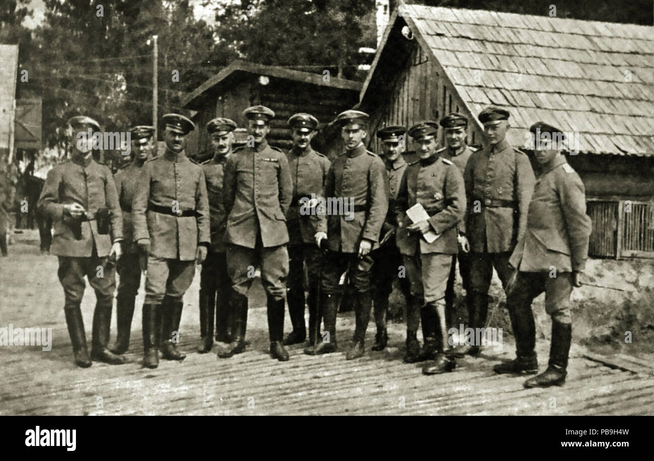 1127 Offizierskorps Reserve-Jäger-Bataillon Nr. 27 Stock Photo