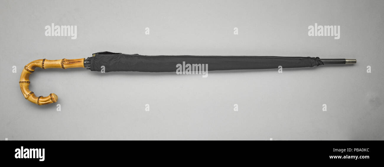 Umbrella gun With Bamboo grip Stock Photo Alamy
