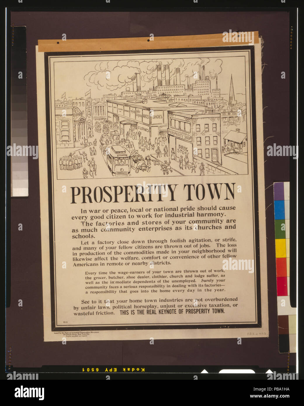 1232 Prosperity town LCCN00653072 Stock Photo Alamy