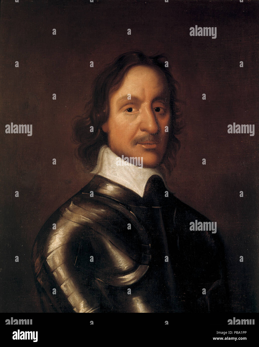 Portrait of Oliver Cromwell Stock Photo Alamy