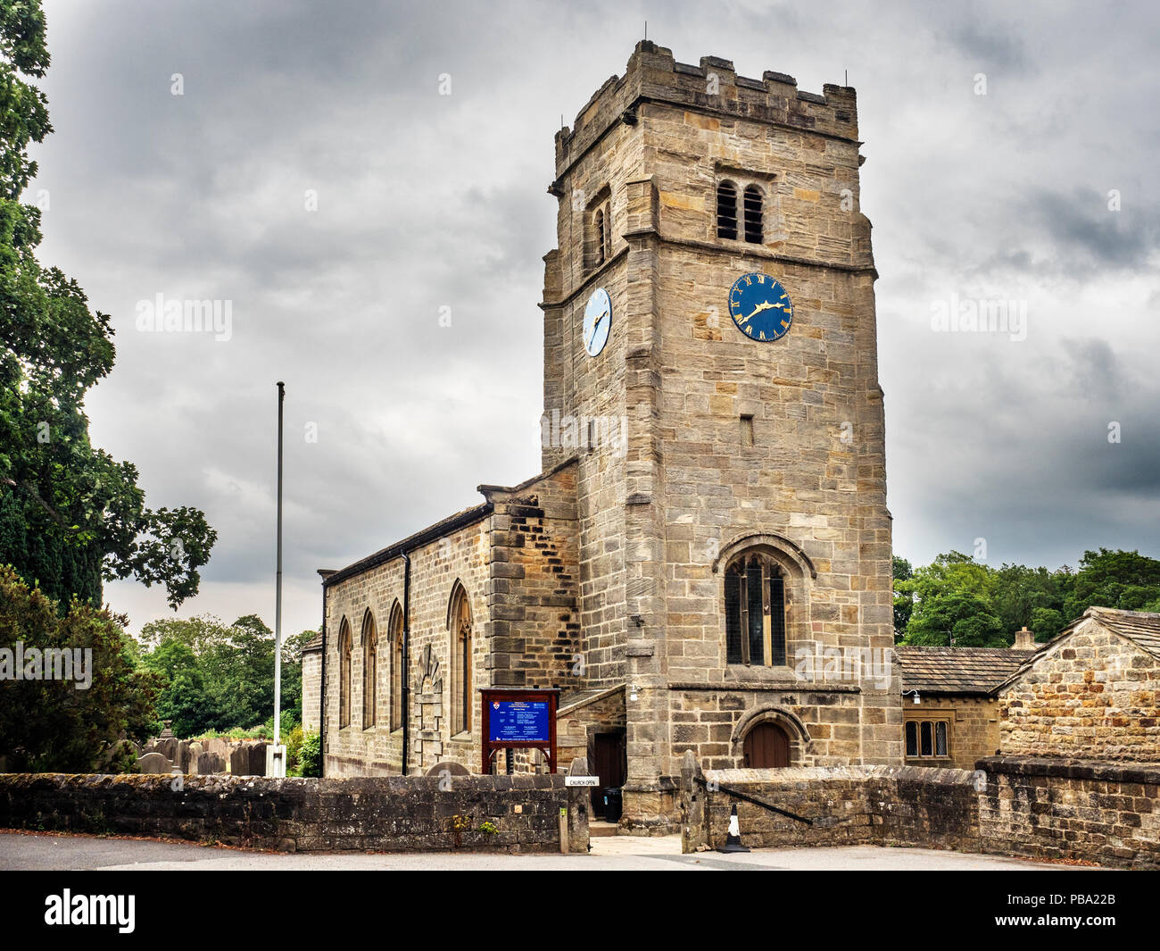 St Robert of Knaresborough Parish Church at Pannal Harrogate North Yorkshire England Stock Photo