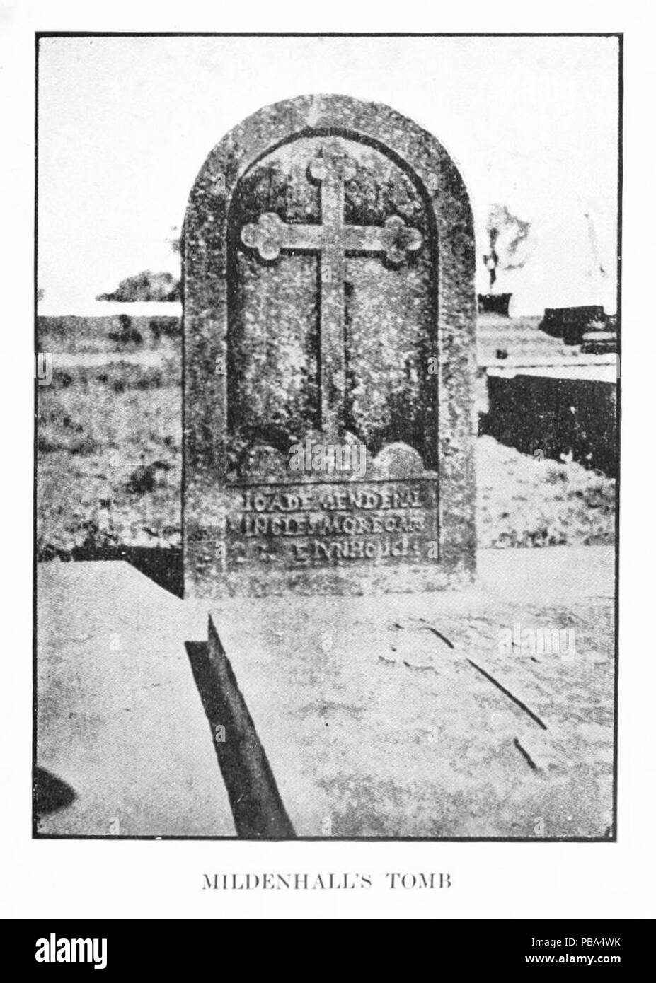 1044 Mildenhall tomb Stock Photo Alamy