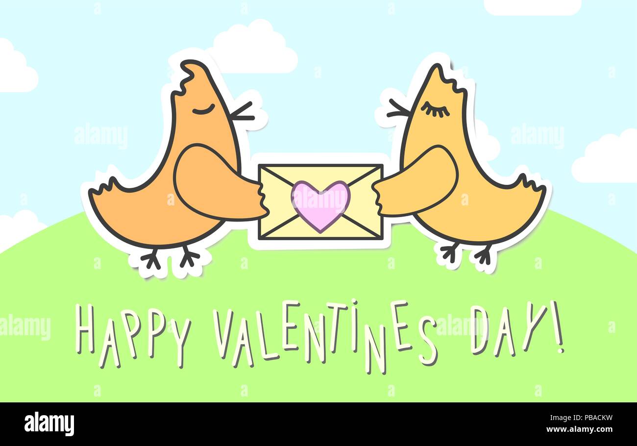 st valentines day birds