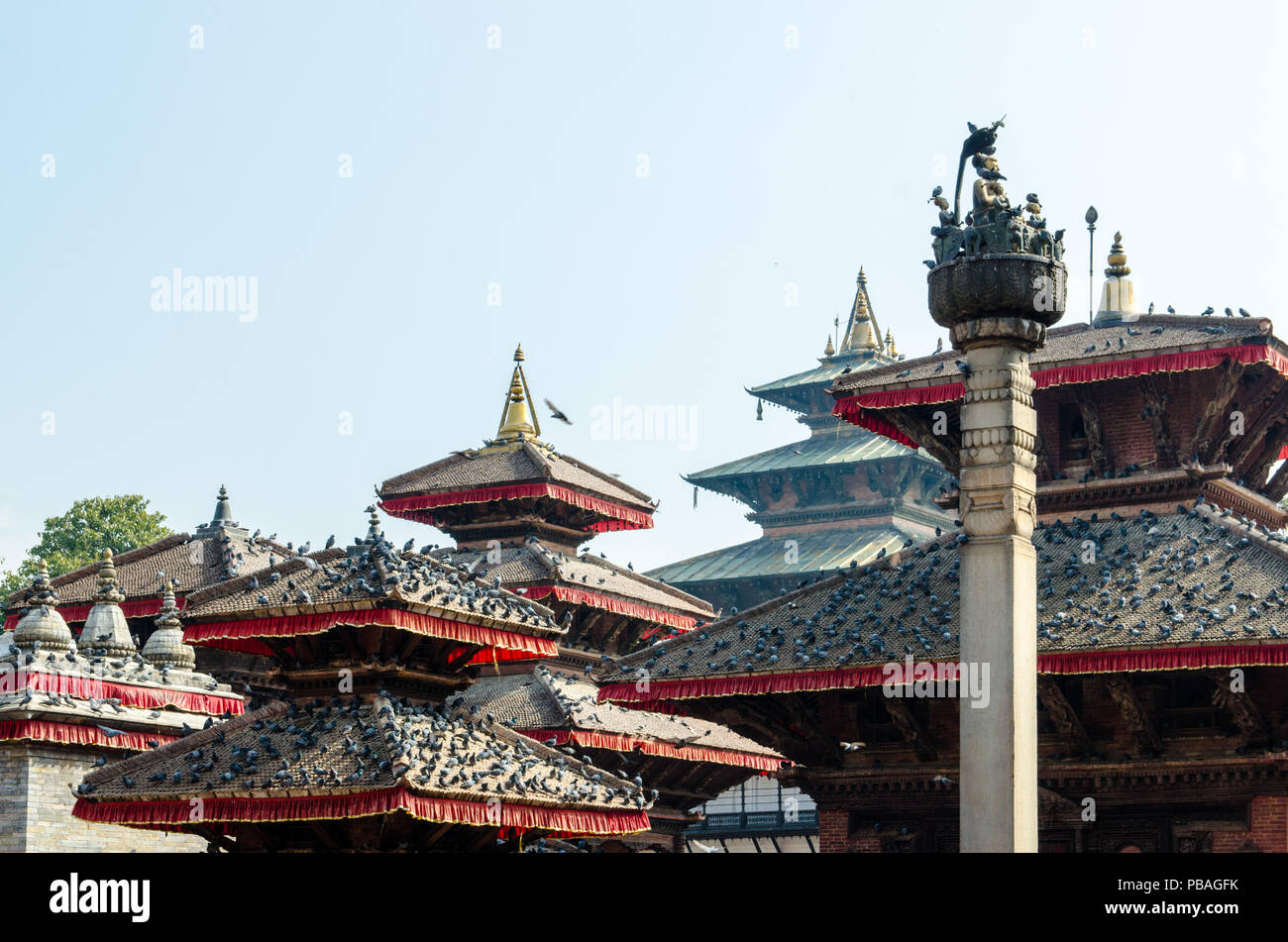 Kathmandu Durbar Square, Nepal Stock Photo