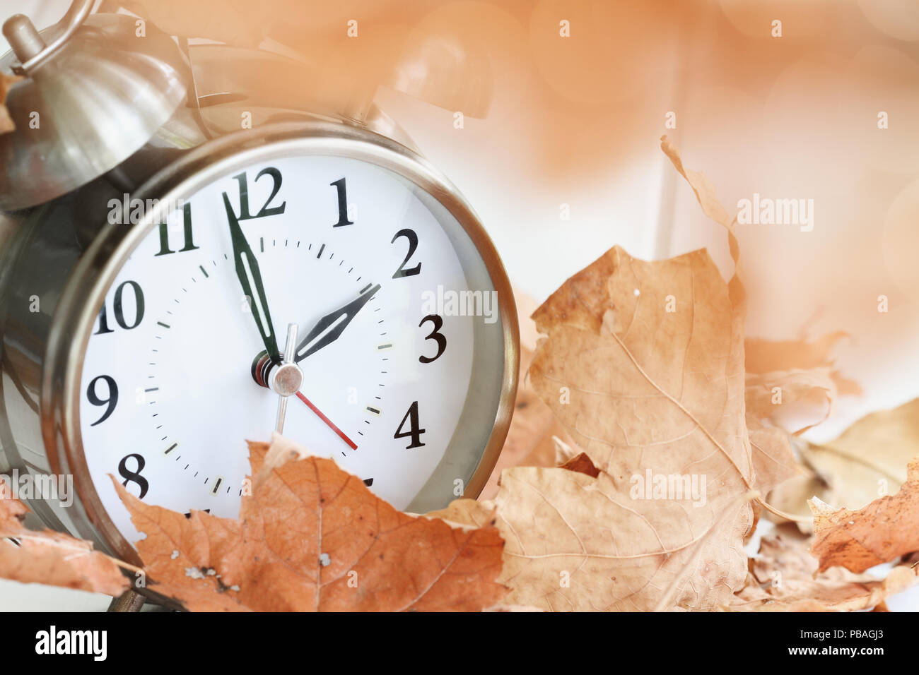 Daylight Saving Time. Change Clock To Summer Time. Stock Image - Image of  lamp, saving: 110689631