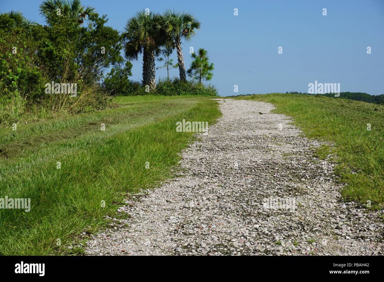 gravel trail