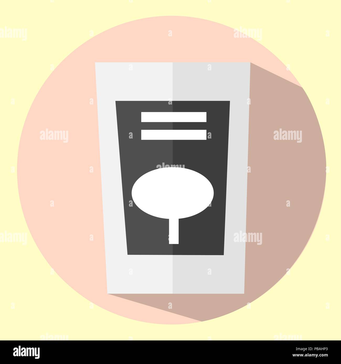 Abstract pack icon. Vector good sign. Modern store item. Stock Vector