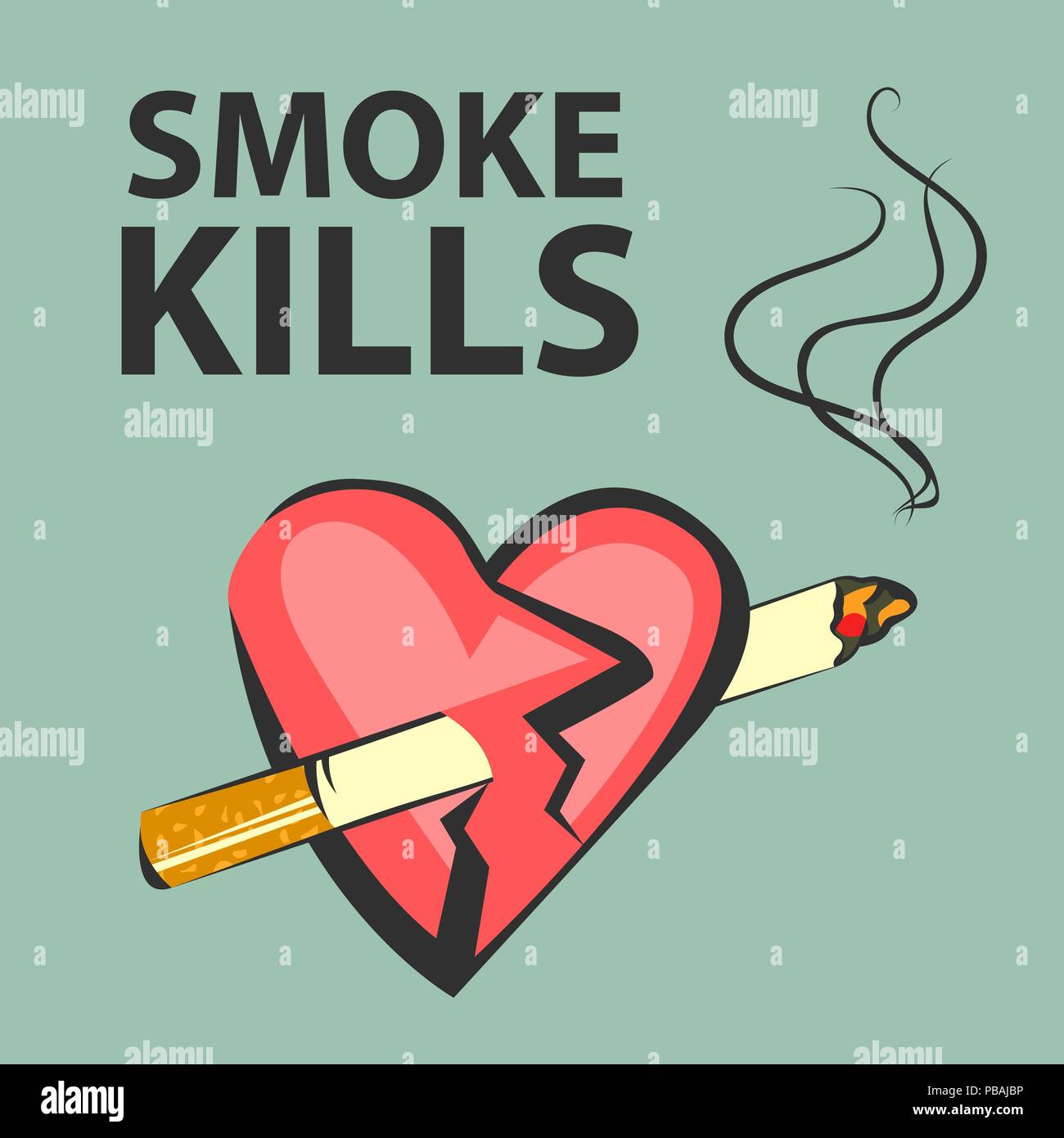 No Smoking Cigarettes Poster