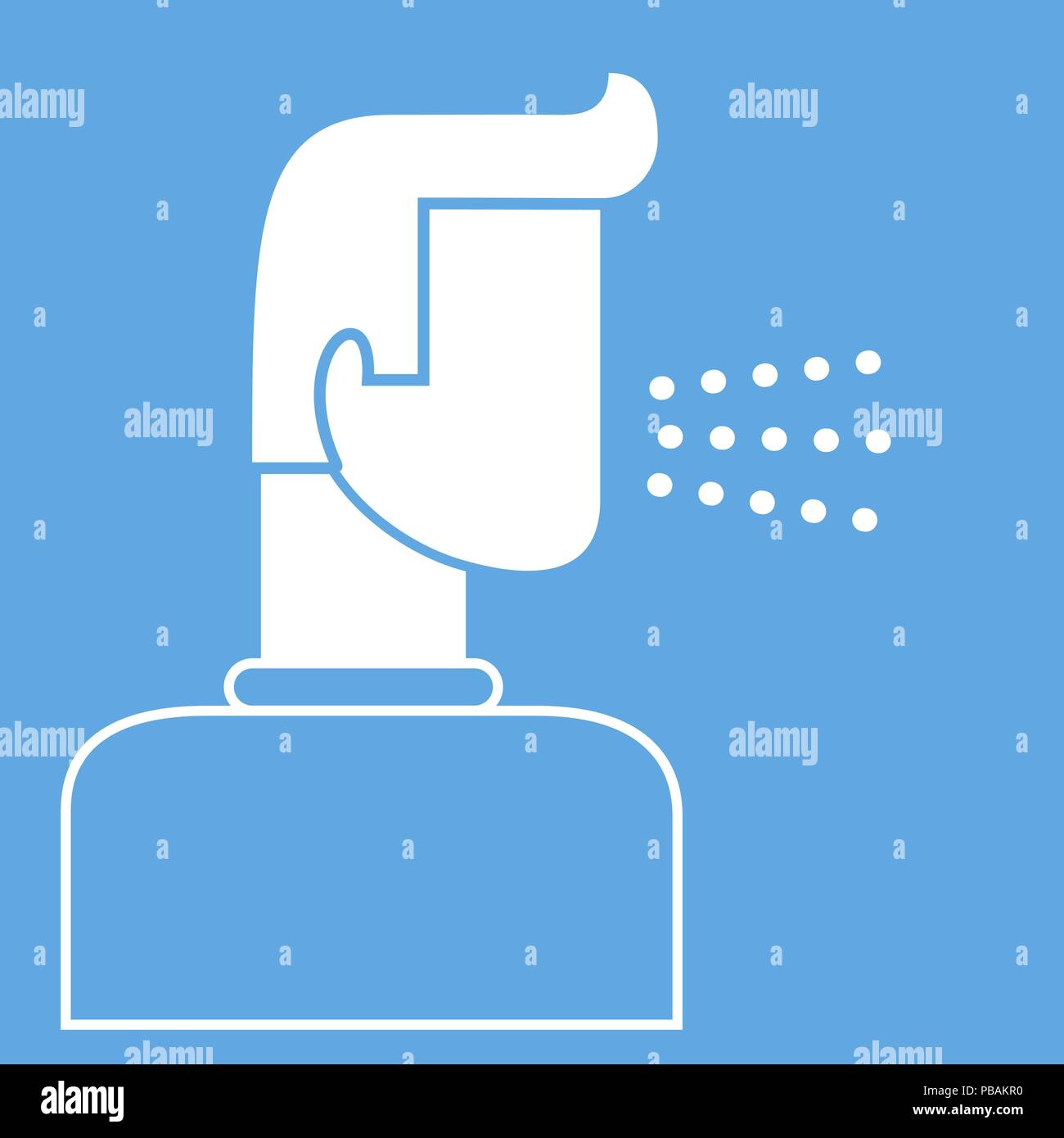 Coughing Man Icon Vector Flat Style Sign Stock Vector Image Art Alamy
