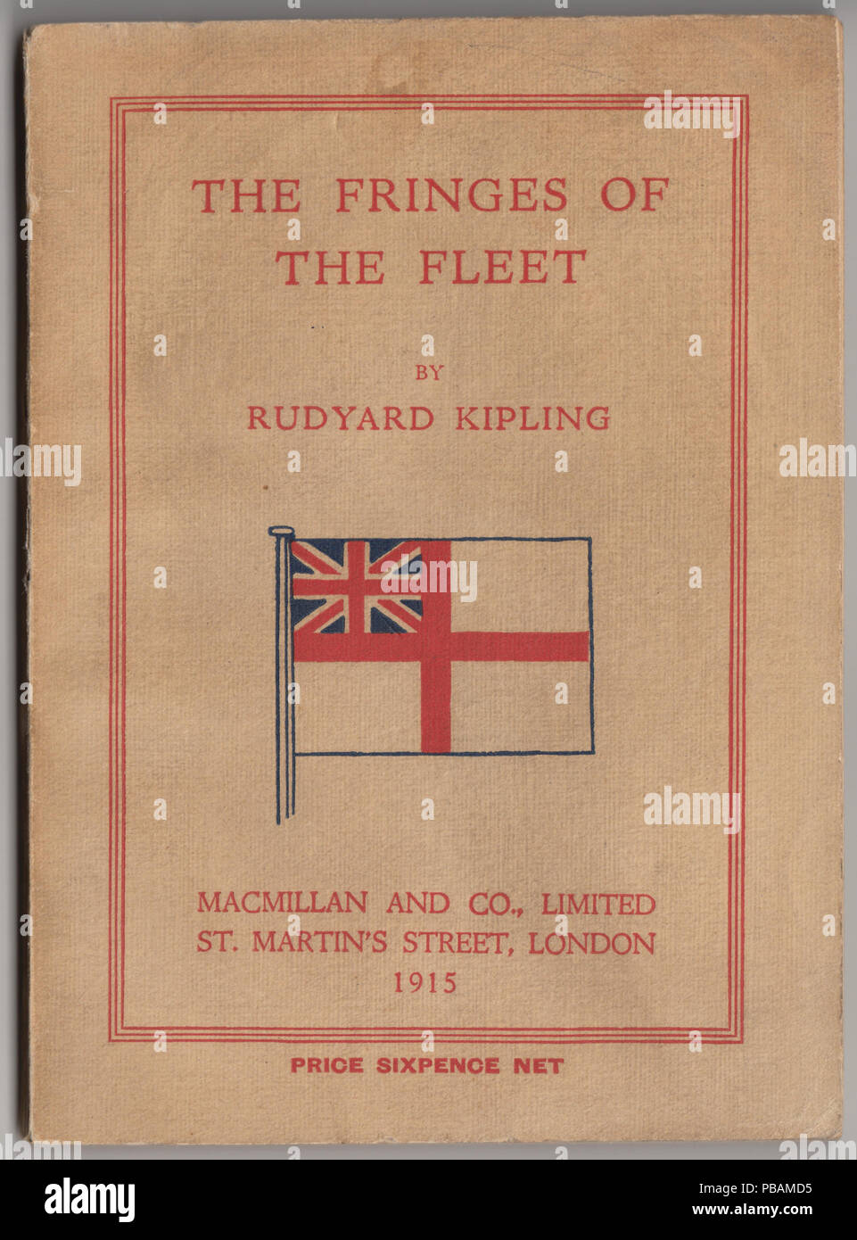 1276 Rudyard Kipling The Fringes of the Fleet (cover Stock Photo Alamy