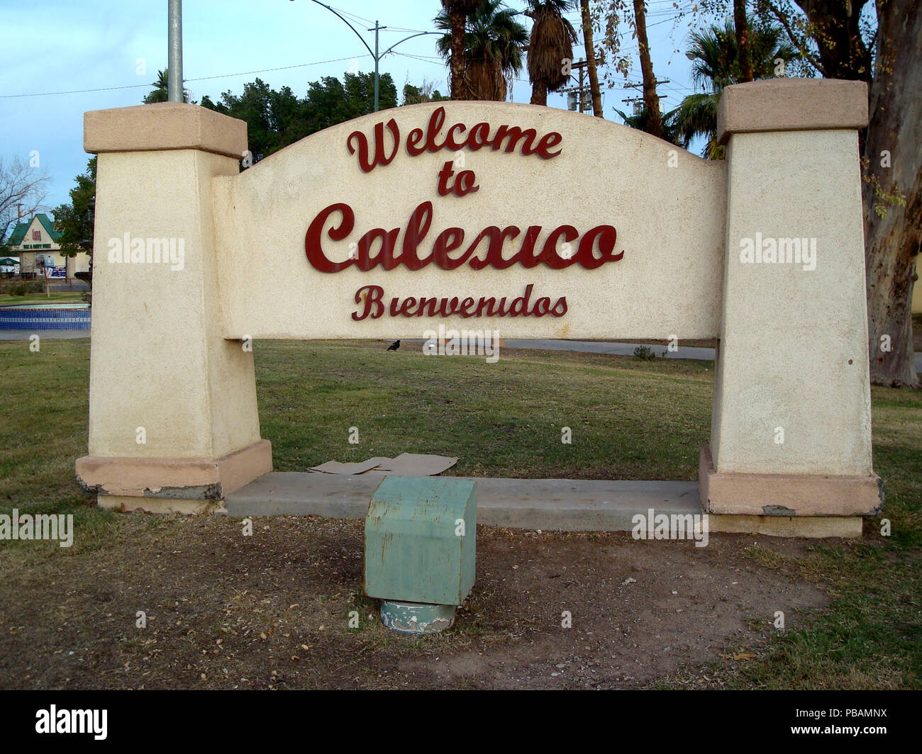 welcome-to-calexico-hi-res-stock-photography-and-images-alamy