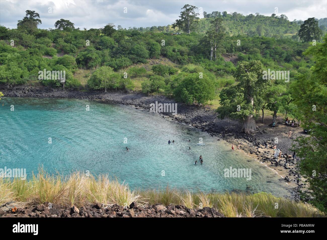 The Island of Sao Tome Stock Photo - Alamy