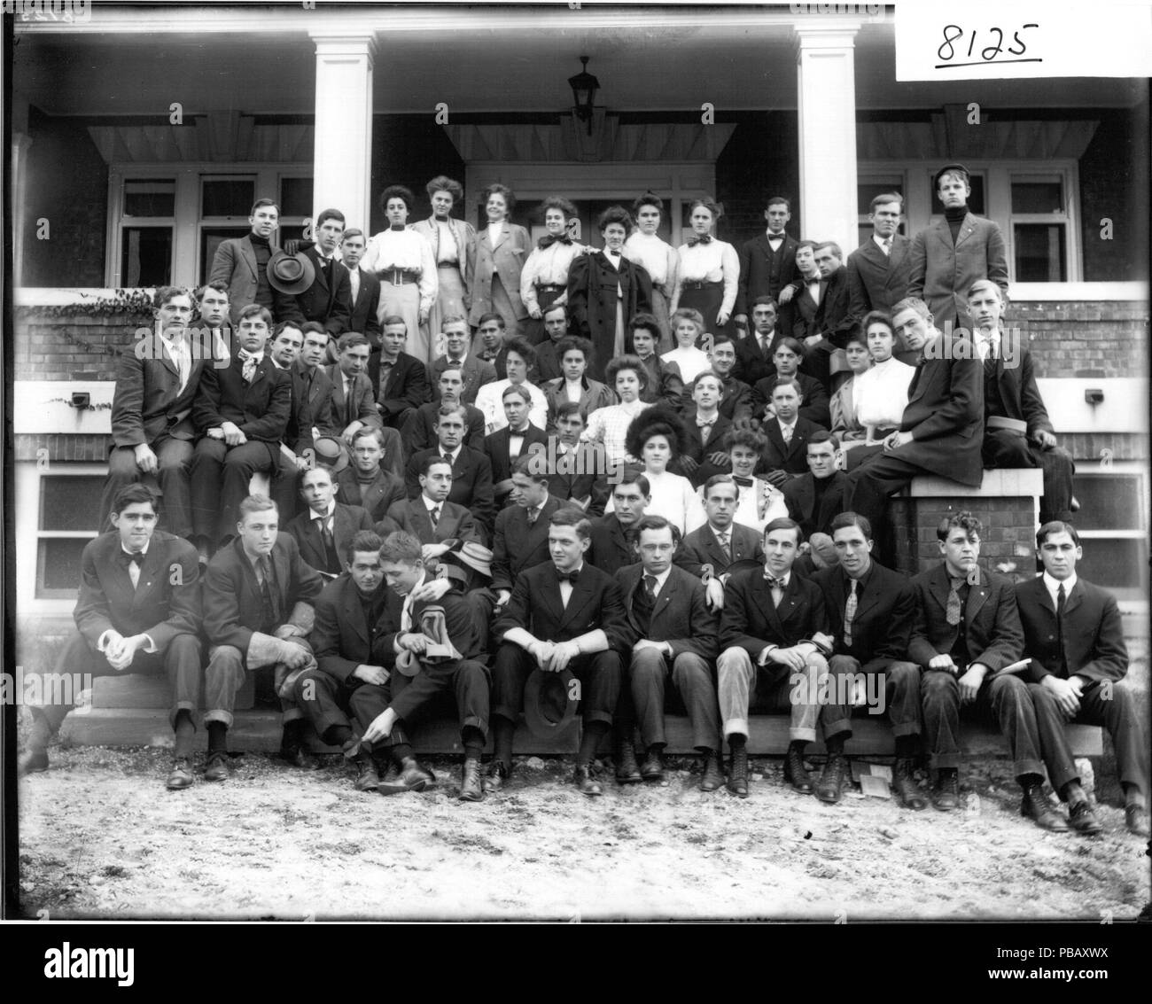 1041 Miami University Liberal Arts College sophomore class 1907 (3191892449) Stock Photo