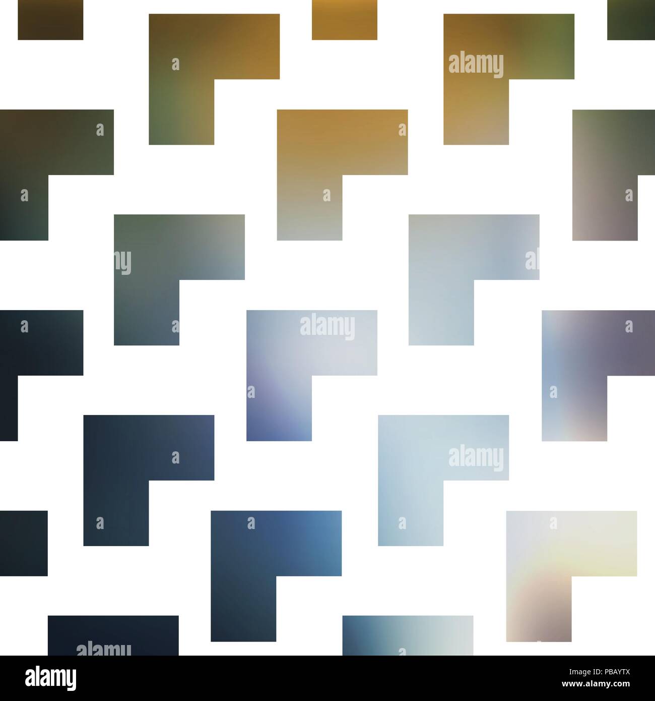 Abstract Background Design With Geometric Mosaic Pattern  - Illustration Template in Editable Vector Format Stock Vector