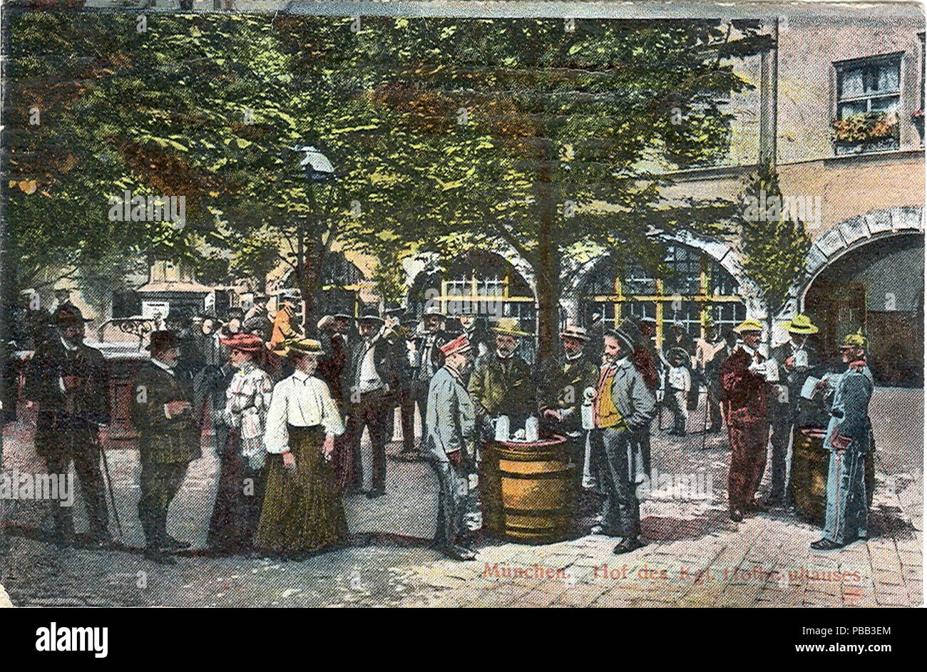 1079 München - Hofbräuhaus 2 Stock Photo