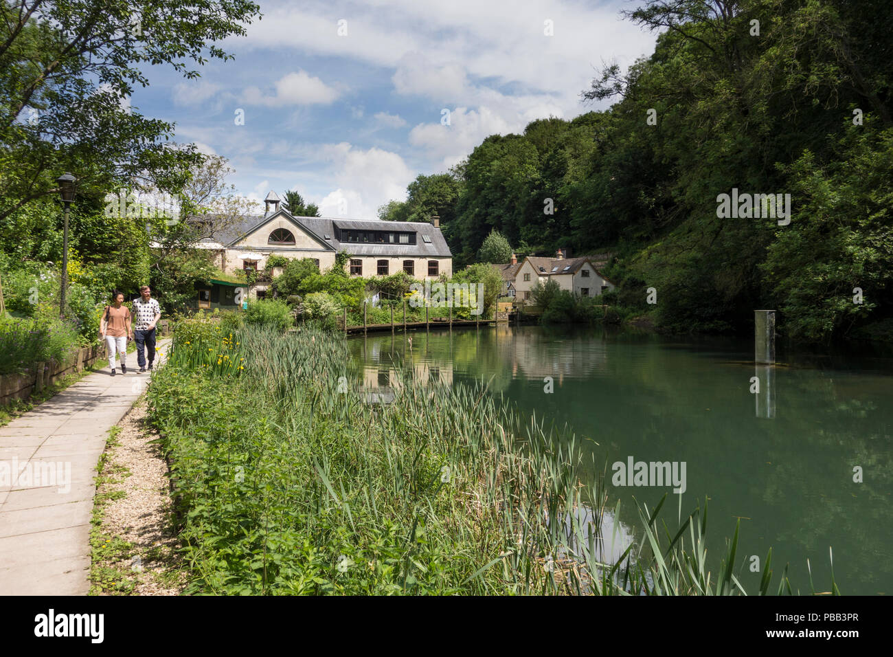 Ruskin Mill cafe building, a part of Rusking Mill College which is run