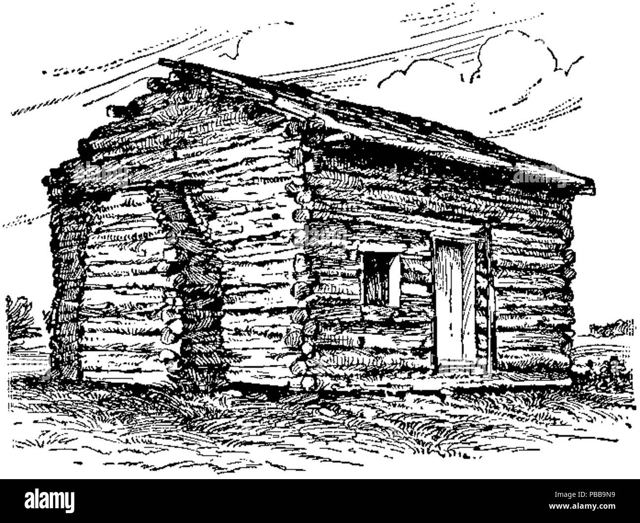 Abraham Lincoln Log Cabin Stock Photos Abraham Lincoln Log Cabin