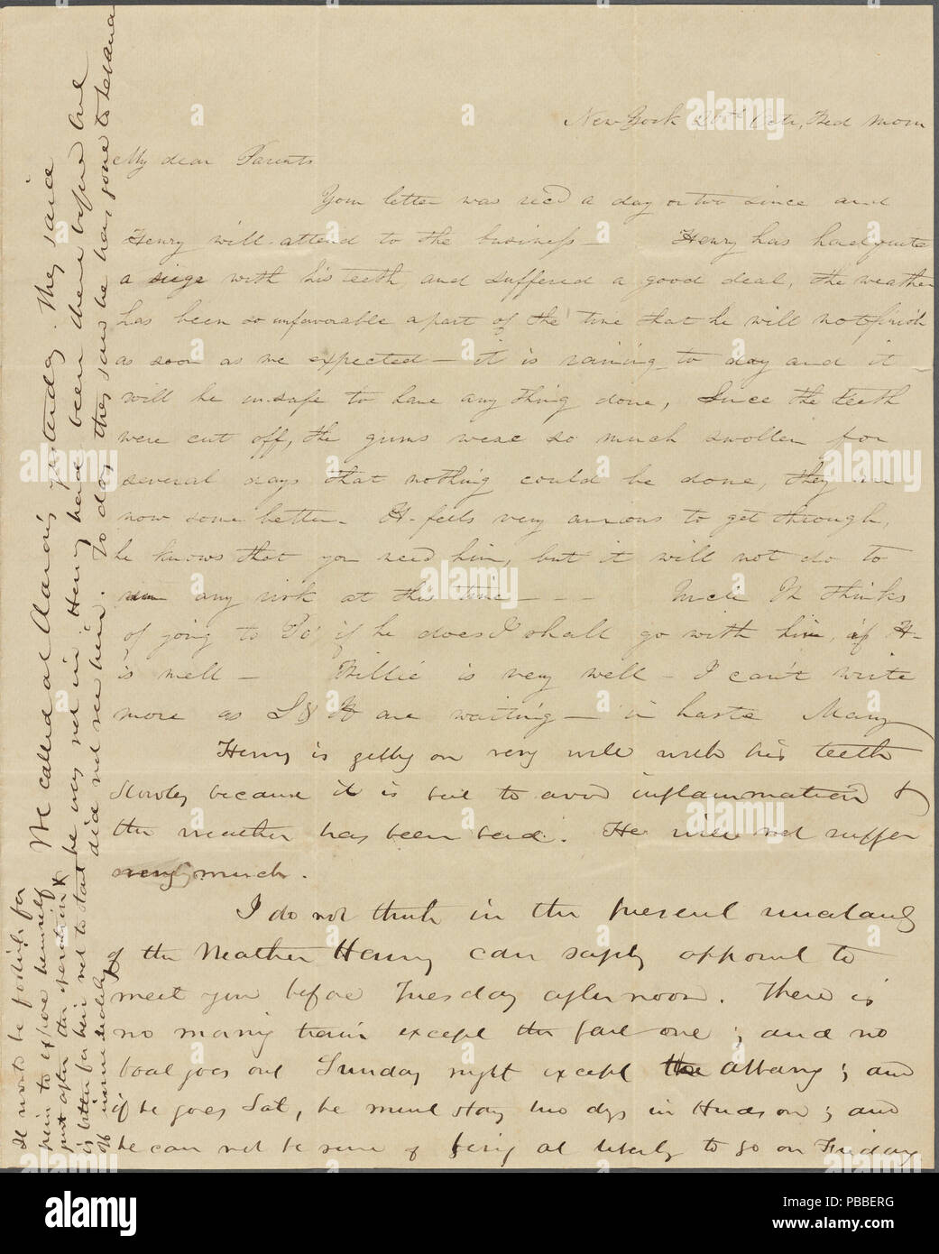 1177 Pelton, Mary B. (Tilden), 1832 - 1850, 1884 (NYPL b11652246-3941883) Stock Photo