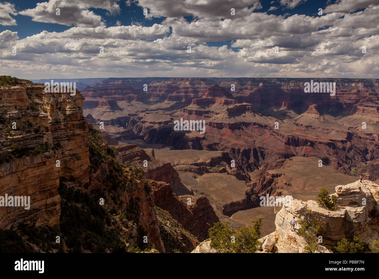 Mather Point, Grand Canyon Stock Photo