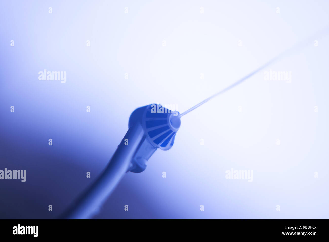 Dental water spray cleaner for interdental hygiene Stock Photo Alamy