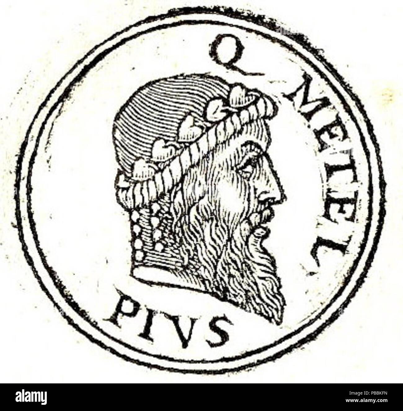 1240 Quintus Metellus Pius Stock Photo Alamy
