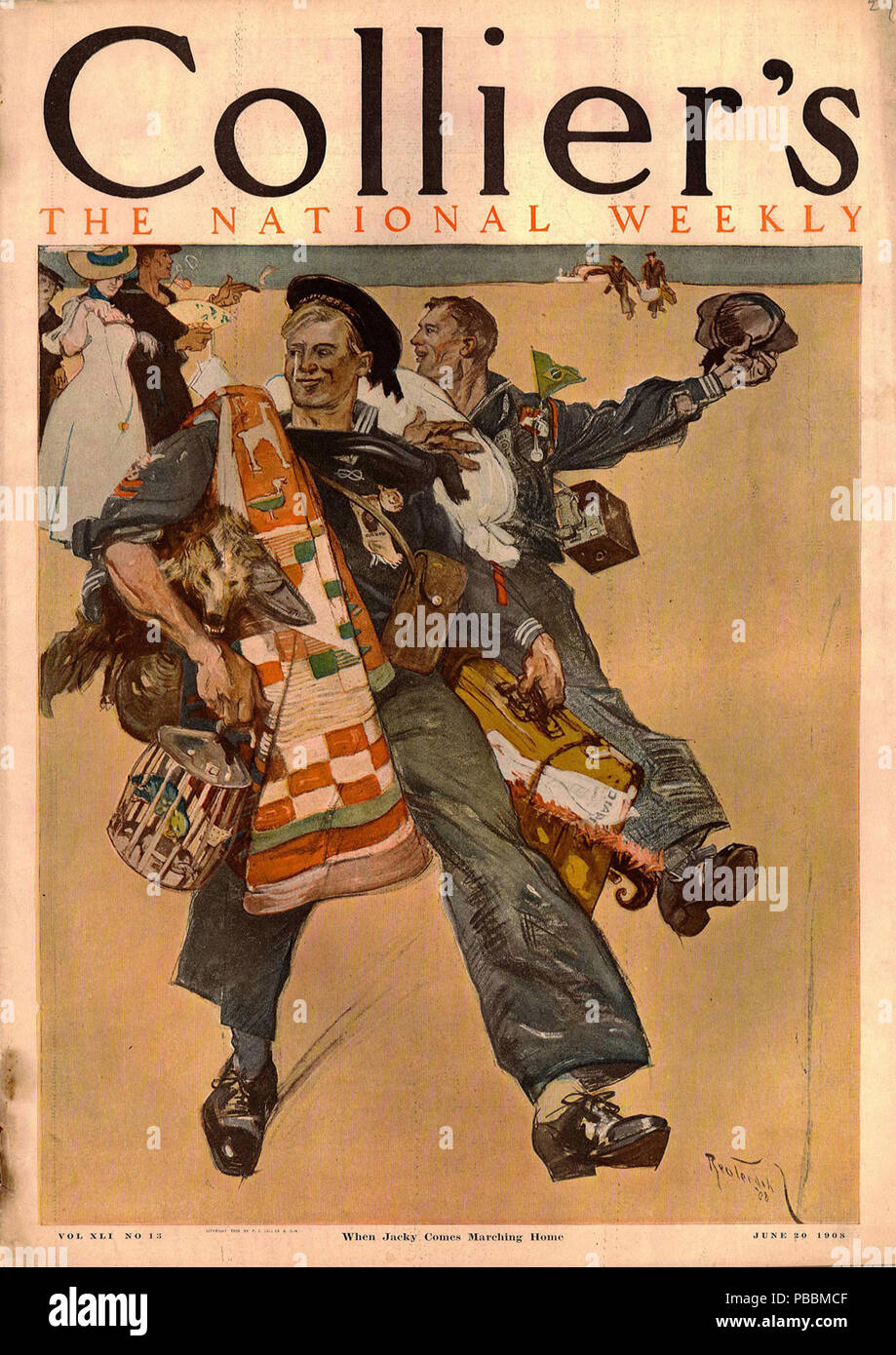 Colliers magazine cover hi-res stock photography and images - Alamy